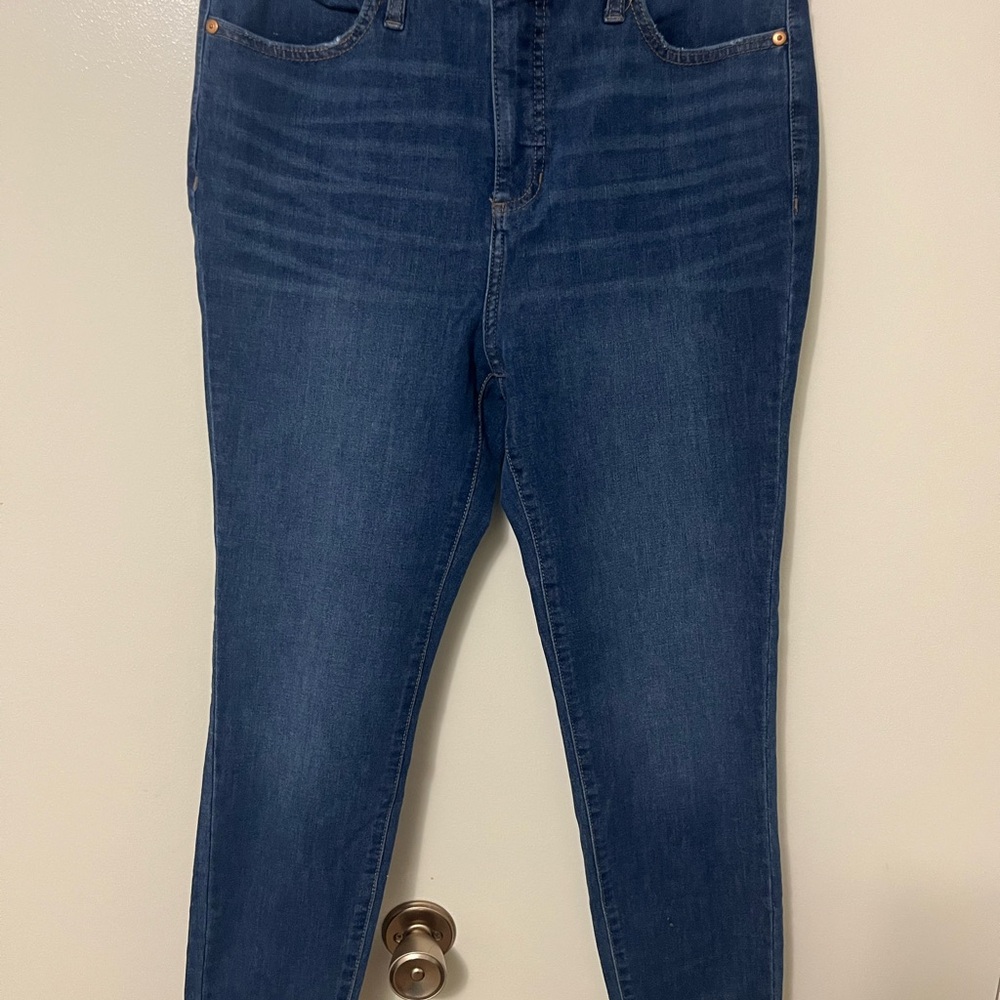 LC Lauren Conrad Dark Blue Skinny Jeans